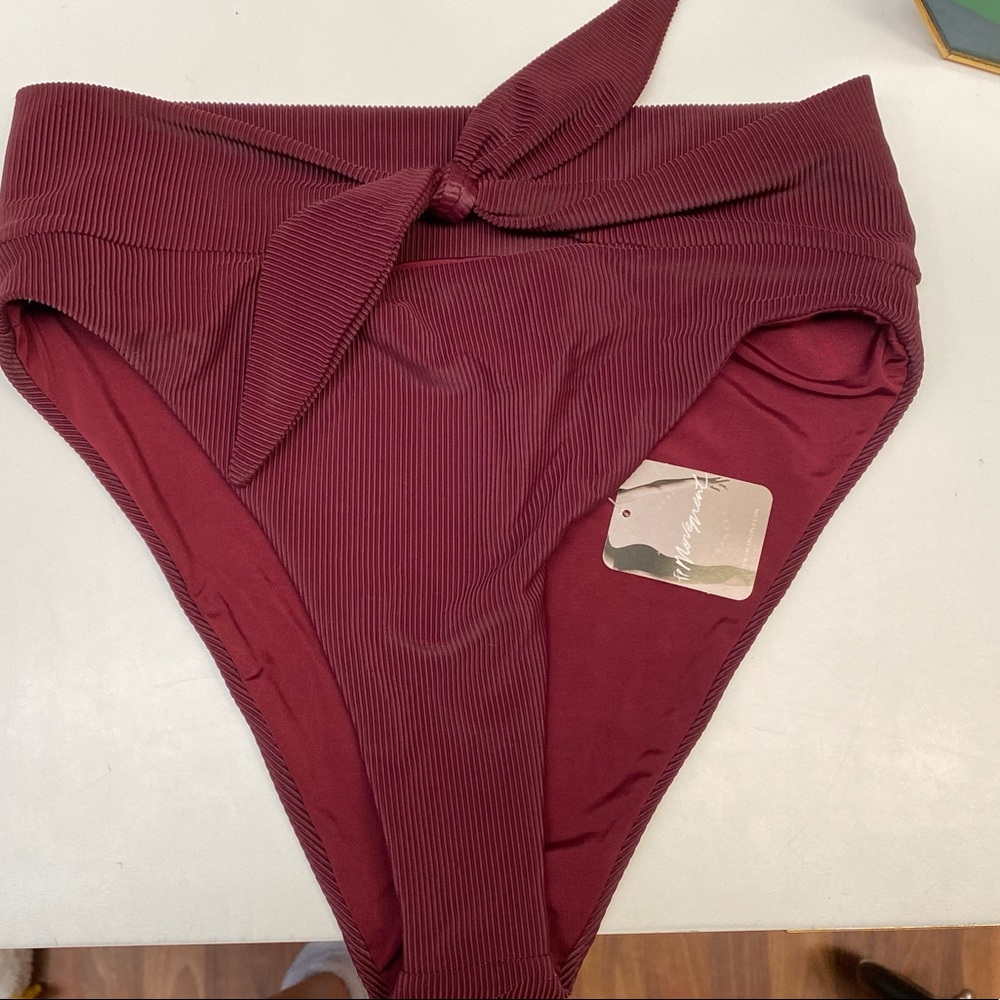 Brand new! Beach riot Emma ribbed bottoms